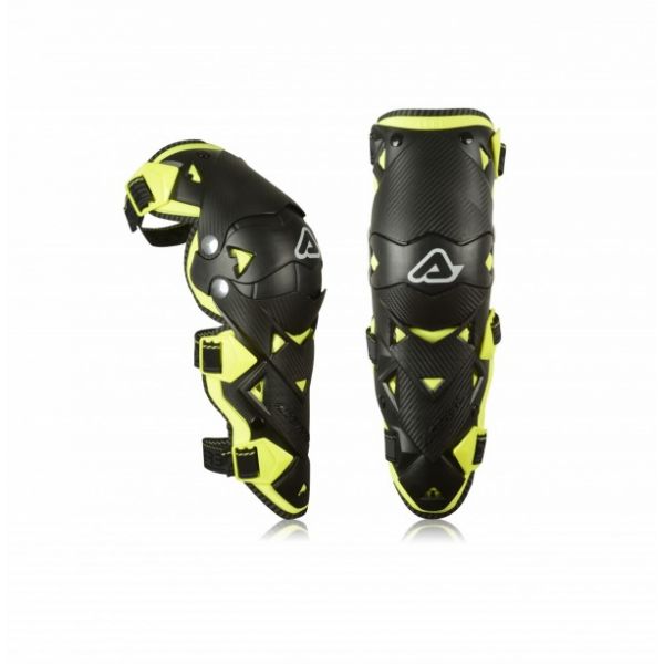 Knee protectors Acerbis Moto Impact Evo 3 Black/Yellow Fluo Knee Guards