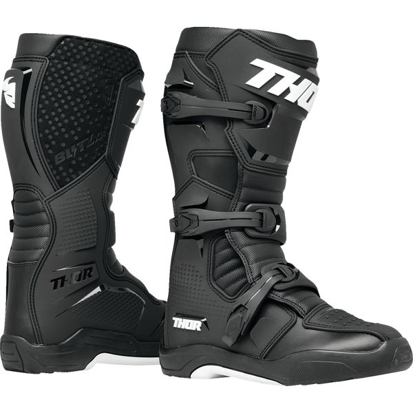  Thor Moto MX/Enduro Boots Blitz Xr Black/White 24