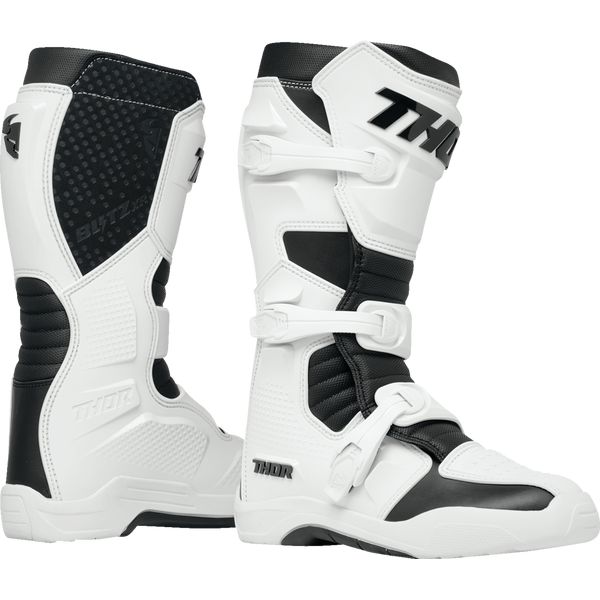 Boots MX-Enduro Thor Moto MX/Enduro Boots Blitz Xr White/Black 24