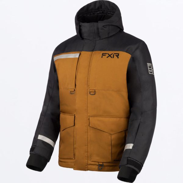 Jackets FXR Snowmobil Insulated Ice Pro Jacket Copper/Black 24