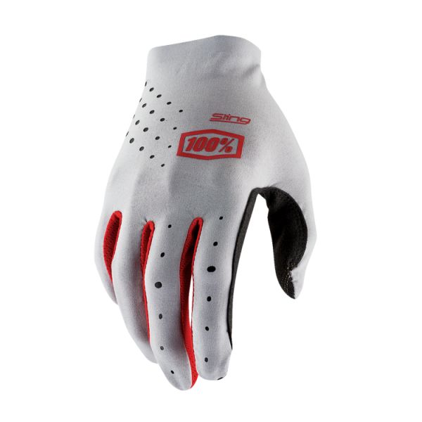 Gloves MX-Enduro 100 la suta Moto Gloves MX/Enduro Sling Mx Red-Gray-Black 10023-00019