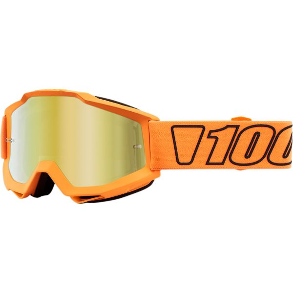 Goggles MX-Enduro 100 la suta Ochelari Accuri Luminari Mirror Gold Lens