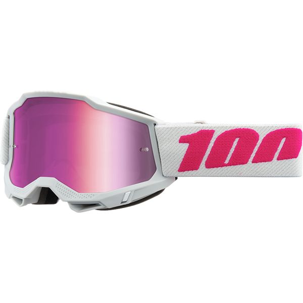 Kids Goggles MX-Enduro 100 la suta Enduro Moto Goggles Youth Accuri 2 Keetz Mirrored Lens