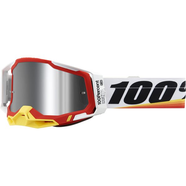  100 la suta Ochelari Moto Enduro Racecraft 2 Arsham Red Mirrored Lens