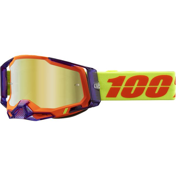 100 la suta Ochelari Moto Enduro Racecraft 2 Panam Mirrored Lens