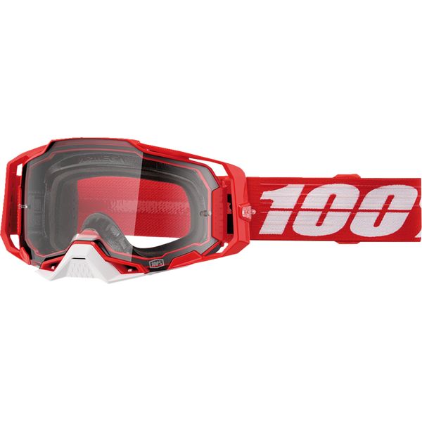 100 la suta Moto MX/Enduro Goggles Armega C-Bad Clear Lens 50004-00028