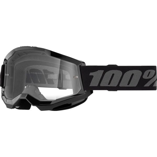 Goggles MX-Enduro 100 la suta Moto MX/Enduro Goggles Strata 2 Clear Lens 50027-00013