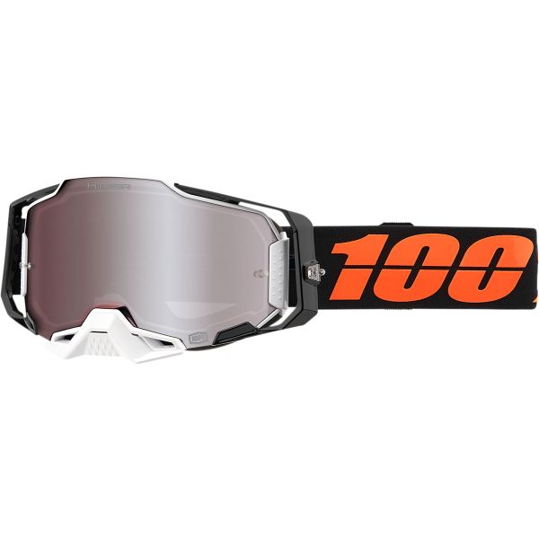 Goggles MX-Enduro 100 la suta Goggle MX Armega Bktail H Mirror Silver Lens - 50003-00002