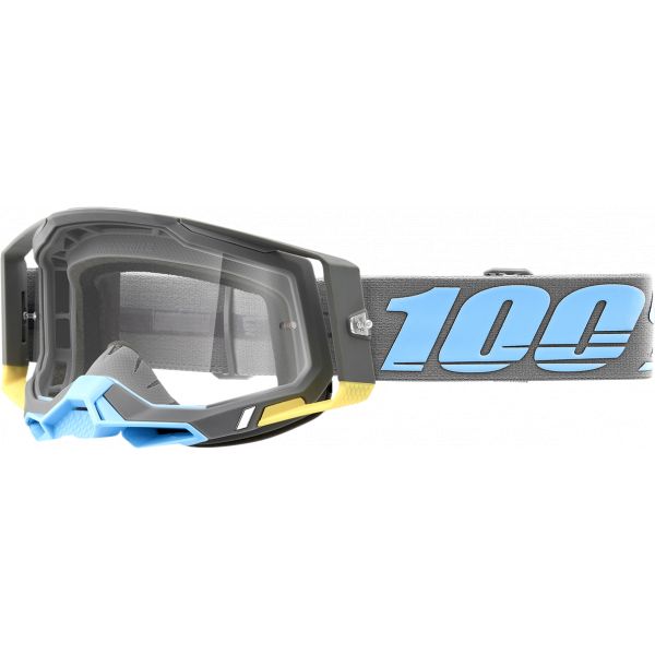 Goggles MX-Enduro 100 la suta Goggle MX Racecraft 2 Trinidad Clear Lens - 50009-00008