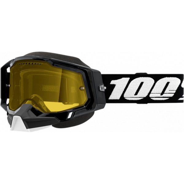 Goggles 100 la suta Racecraft 2 Snowmobil Goggles Black