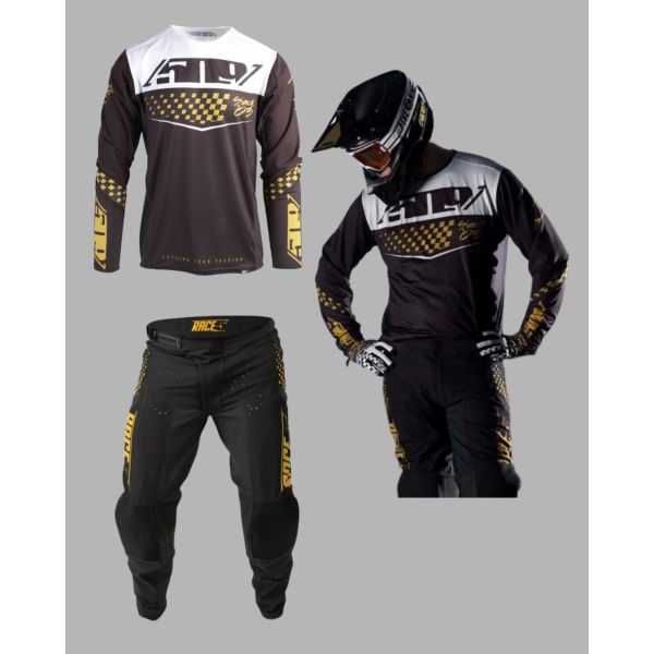 Combos MX-Enduro 509 Combo MX/Enduro Jersey + Pants 509 Race Speedsta Black Gold