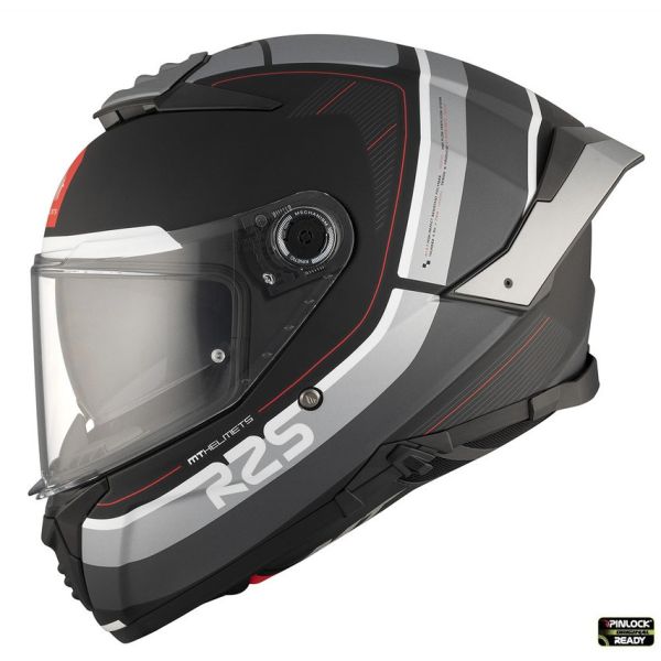 Full face helmets MT Helmets Motorcycle Helmet Full-Face Thunder 4 SV R25 Black/Matt Grey