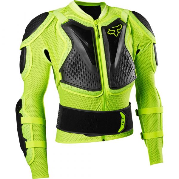 Protection Jackets Fox Racing Titan Sport Yellow Fluo Full Armour