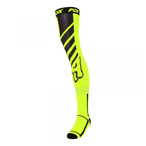 Socks MX-Enduro Fox Racing Moto MX Lungi Mach Yellow Fluo Socks