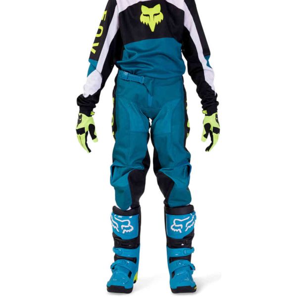 Kids Pants MX-Enduro Fox Racing Kids Moto MX/Enduro Trousers 180 Nitro Black/Gray 23