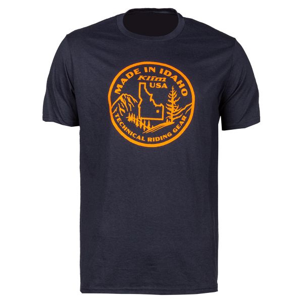 Casual T-shirts/Shirts Klim Made In Idaho T Navy