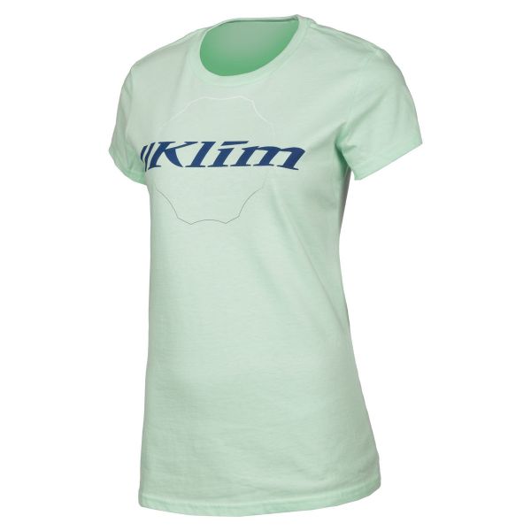 Casual T-shirts/Shirts Klim Excel SS T Mint/Navy