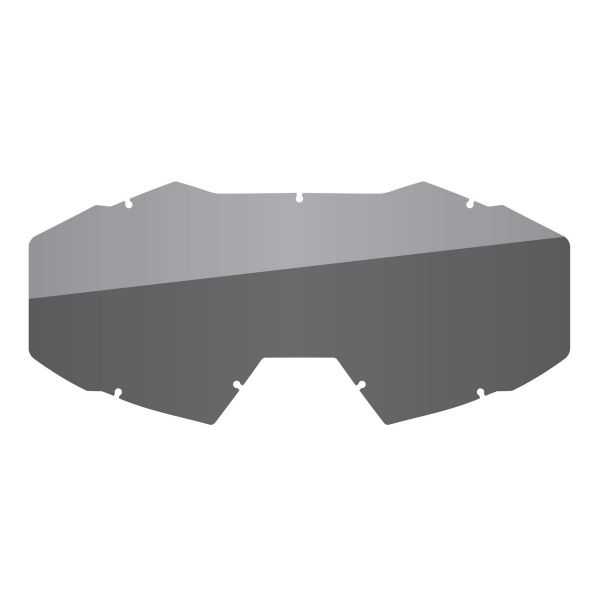 Goggle Accessories Klim Viper Replacement Lens Off Road  Smoke Silver Mirror