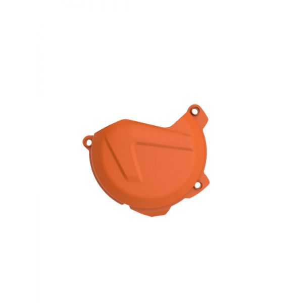 Shields and Guards 4MX Clutch Cover Protector KTM EXC/XCW 300 2017- 2018 Orange