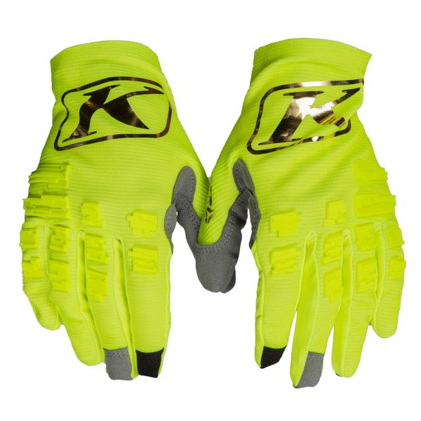Gloves MX-Enduro Klim XC Lite Glove Yellow/Gold