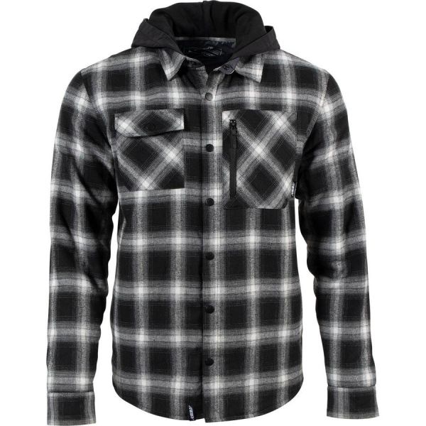 Tricouri/Camasi Casual 509 Camasa Tech Flannel-Black Gray Check