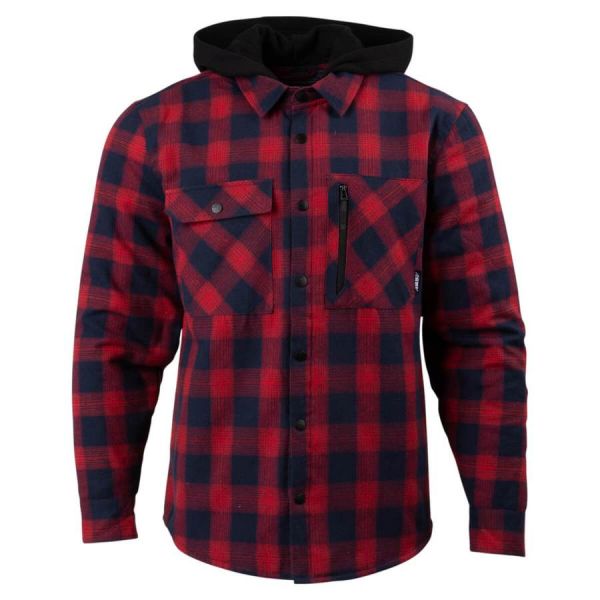 Casual T-shirts/Shirts 509 Tech Flannel-Red Navy Check