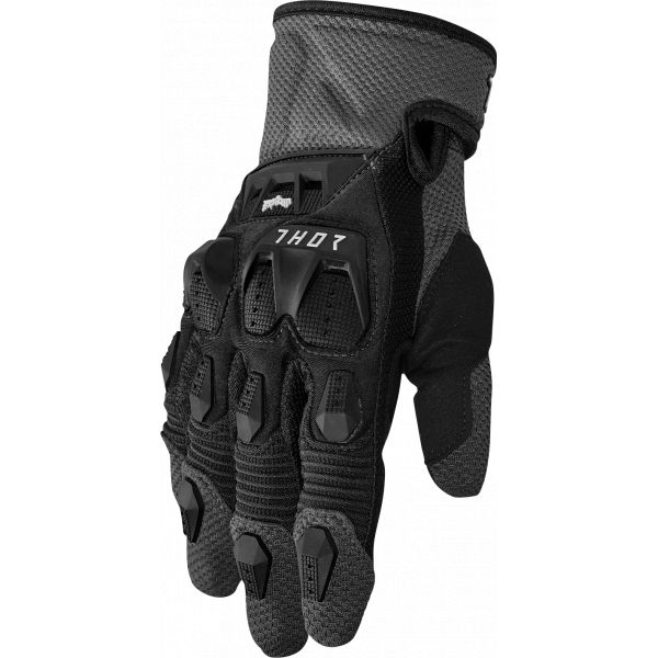 Gloves MX-Enduro Thor Moto Enduro Gloves Terrain Black/Charcoal 23