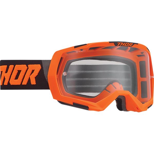 Goggles MX-Enduro Thor Moto Enduro Goggle Regiment Orange/Charcoal 26012802