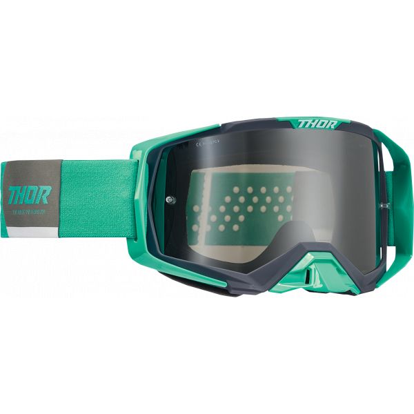 Goggles MX-Enduro Thor Moto Enduro Goggle Activate Teal/Charcoal 26012796