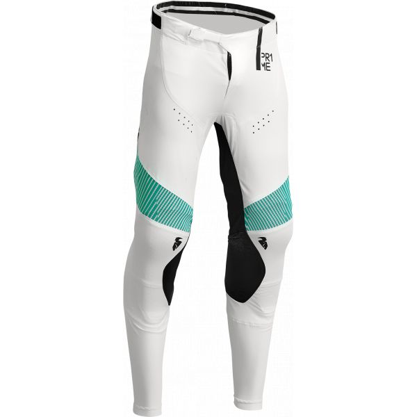 Pants MX-Enduro Thor Moto Enduro Pants Prime Tech White/Teal 23