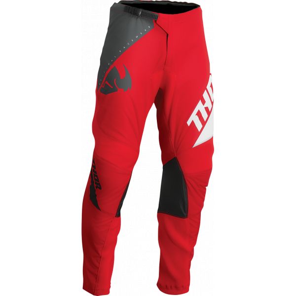 Kids Pants MX-Enduro Thor Youth Moto Enduro Pants Sector Edge Red/White 23