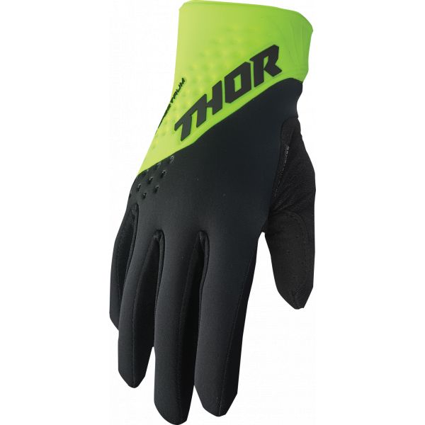 Gloves MX-Enduro Thor Moto Enduro Gloves Spectrum Cold Acid/Black 23