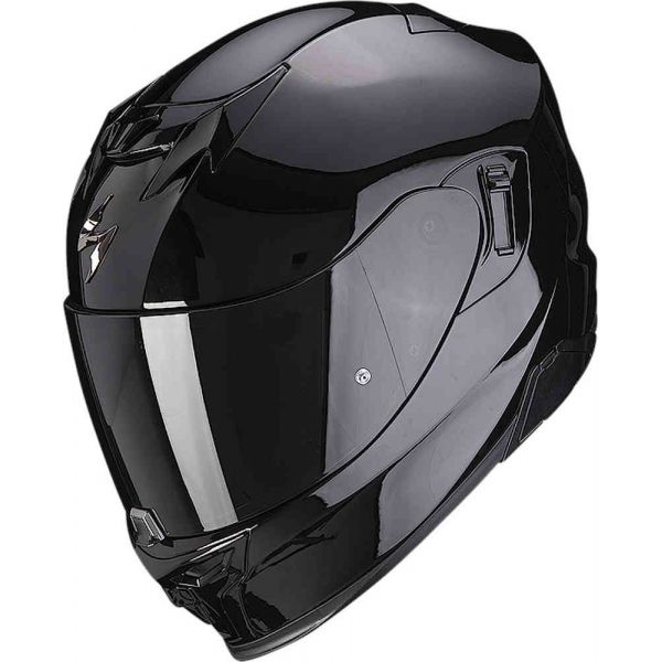 Full face helmets Scorpion Exo Moto Helmet Full-Face 520 Evo Air Solid Negru