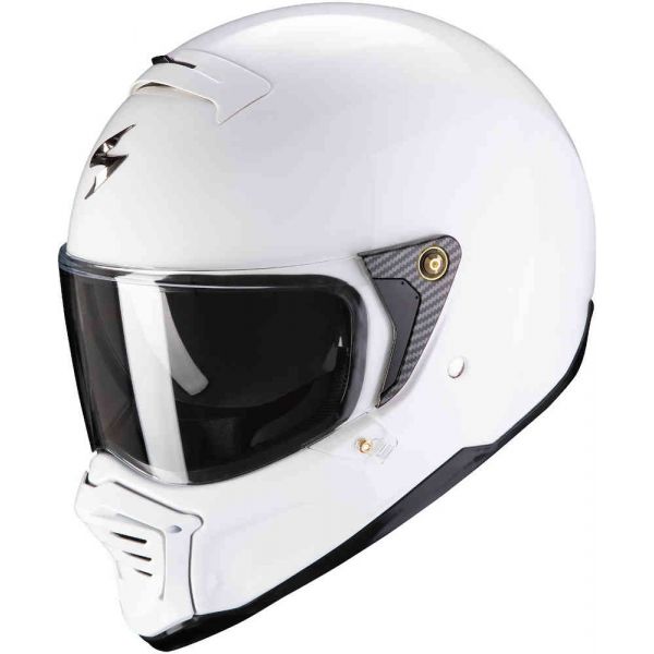 Full face helmets Scorpion Exo Moto Helmet Full-Face Hx1 Solid Alb
