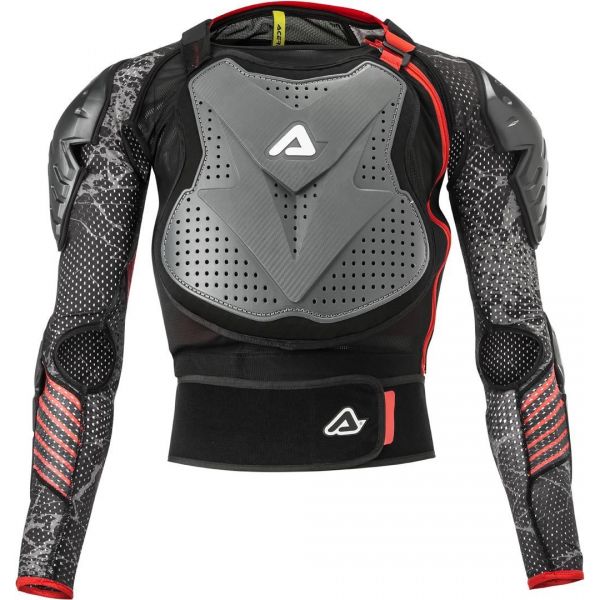 Protection Jackets Acerbis Scudo 3.0 Black/Red/Gray Armour