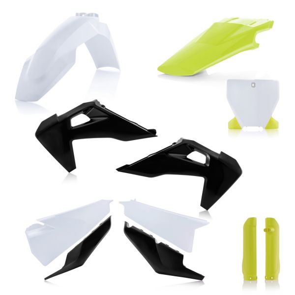  Acerbis Kit Complet Plastice Husqvarna FC/FX/TC/TX White/Black/Yellow 2019-2023