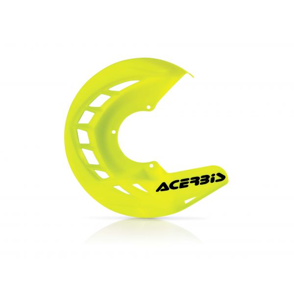 Brake Rotor Protection Acerbis AC X-Brake Yellow Fluo Front Disc Cover