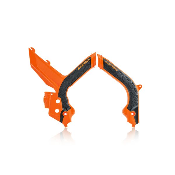  Acerbis Protectii Cadru X-Grip KTM EXF/EXC-F 250/300 Orange/Black 0024009.209