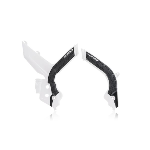 Shields and Guards Acerbis Frame Protector X-Grip KTM EXF/EXC-F 250/300 White/Black 0024009.237