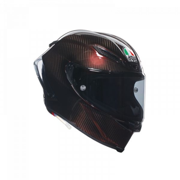 AGV Helmets AGV Moto Helmet Full-Face Pista Gp Rr E2206 Dot Mplk Mono Red Carbon