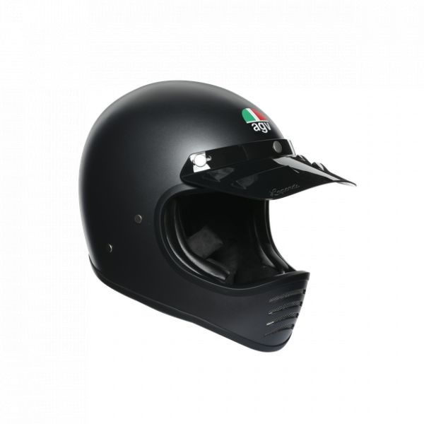AGV Helmets AGV Moto Full-Face Helmet X101  Ece Solid Matt Black