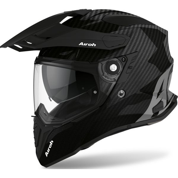 ATV Helmets Airoh ATV Helment Commander Carbon Full Carbon Gloss