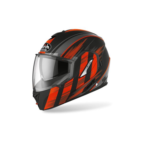 Airoh Helmet Flip-Up Rev Ikon Orange Matt 219