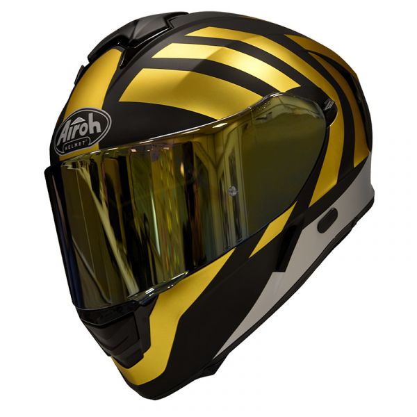 Full face helmets Airoh Full Face Helmet Spark Limited Edition Scale Gold Matt