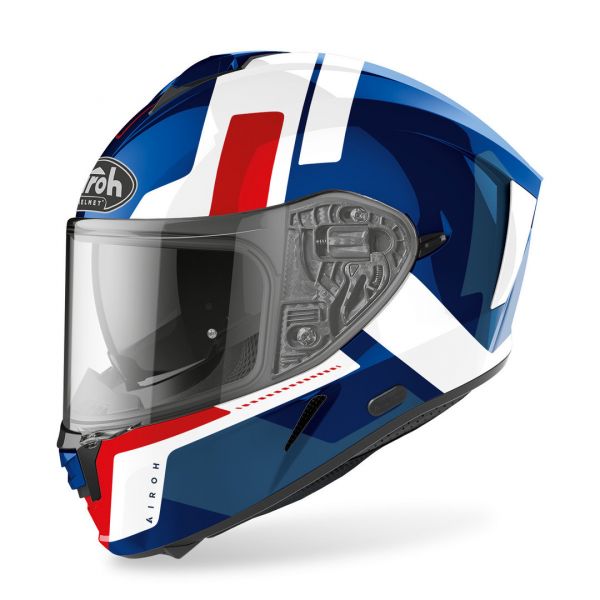 Full face helmets Airoh Full Face Helmet Spark Shogun Blue/Red Gloss