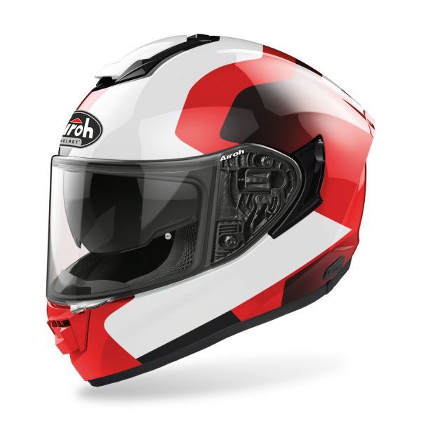 Full face helmets Airoh Full Face Helmet St.501 Dock Red Gloss