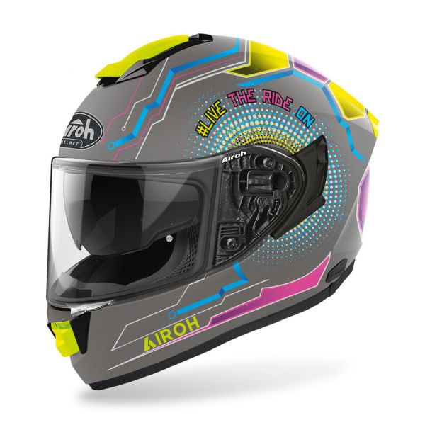 Full face helmets Airoh Full Face Helmet St.501 Power Matt