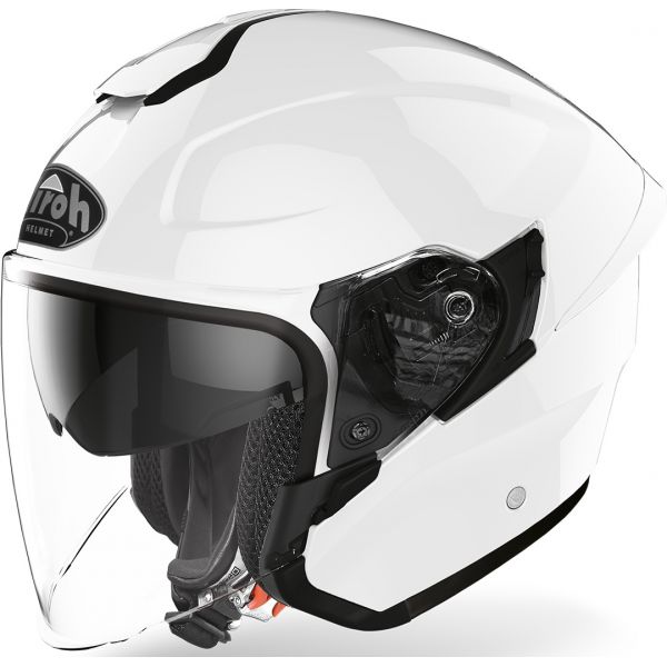 Jet helmets Airoh Moto Helmet Jet H.20 White Gloss