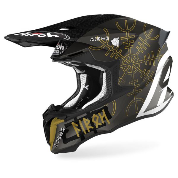 Helmets MX-Enduro Airoh Moto MX Helmet Twist 2.0 Sword Gloss/Matt