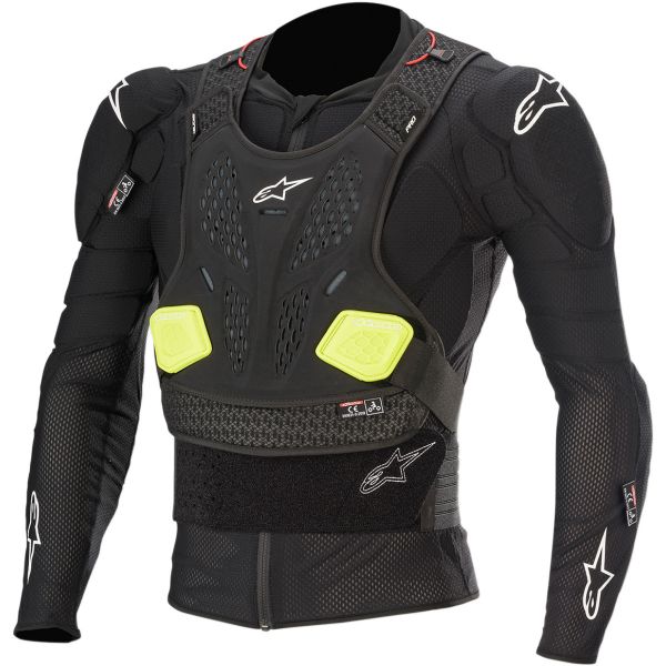 Protection Jackets Alpinestars Bio Pro V2 Black/Yellow Safety Jacket